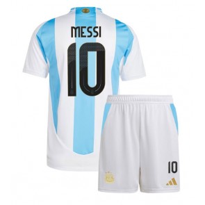Argentina Lionel Messi #10 Domaci Dres za Dječji Copa America 2024 Kratak Rukavima (+ kratke hlače)
